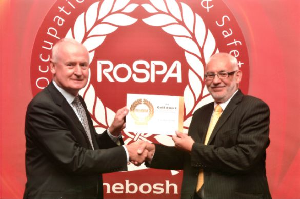 RoSPA Gold Award Presentation