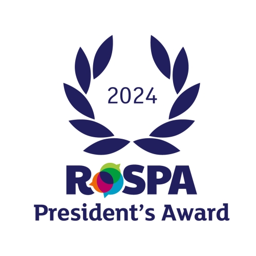RoSPA President's Award 2024 logo