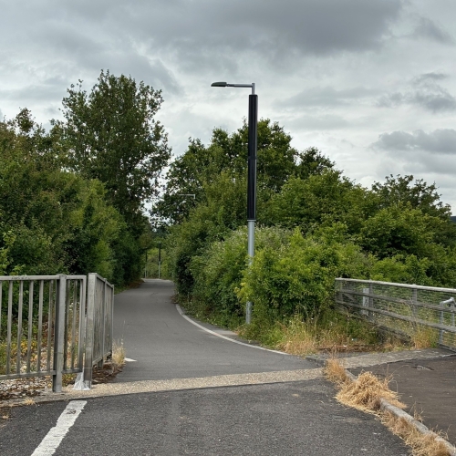 Solar street lighting