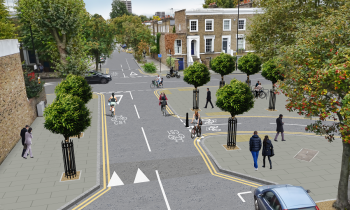 CS1 Culford Rd junction1 visual.png
