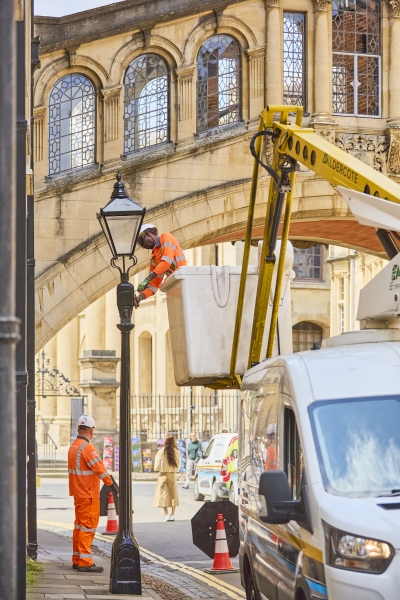 Street lighting repair