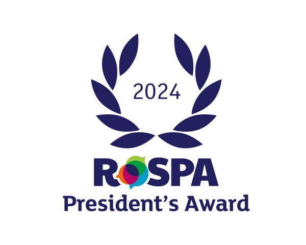 RoSPA President's Award 2024 logo