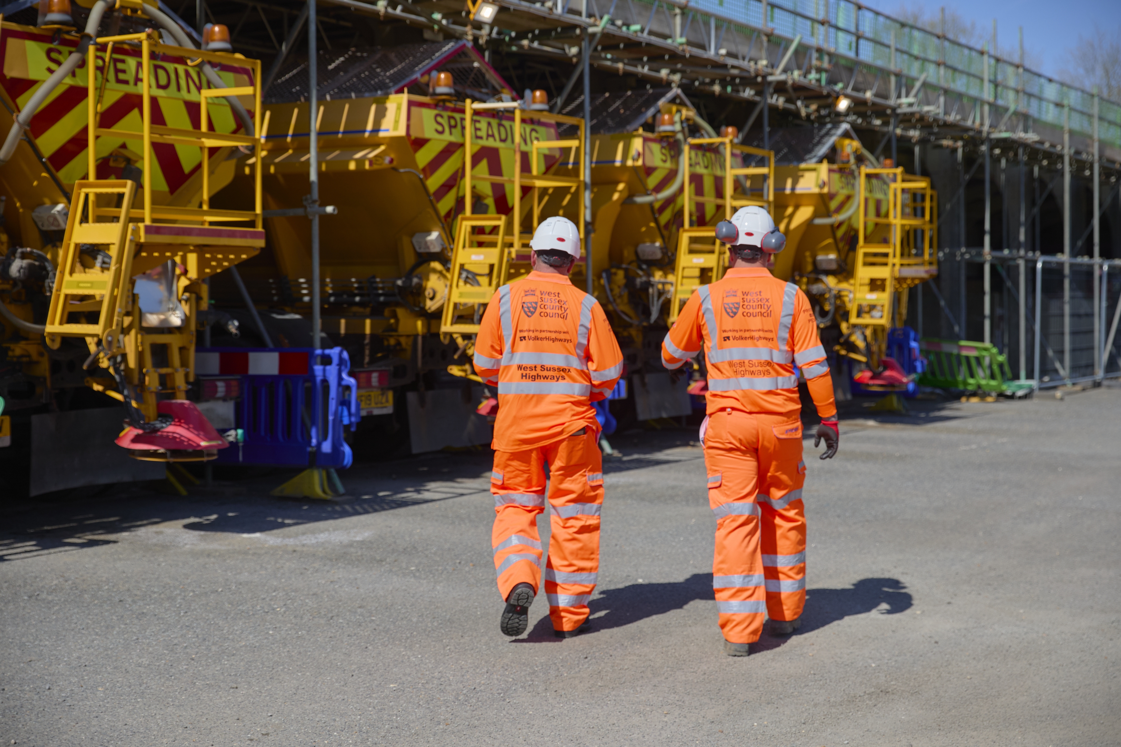 West Sussex gritters
