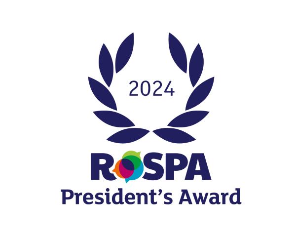 RoSPA President's Award 2024 logo